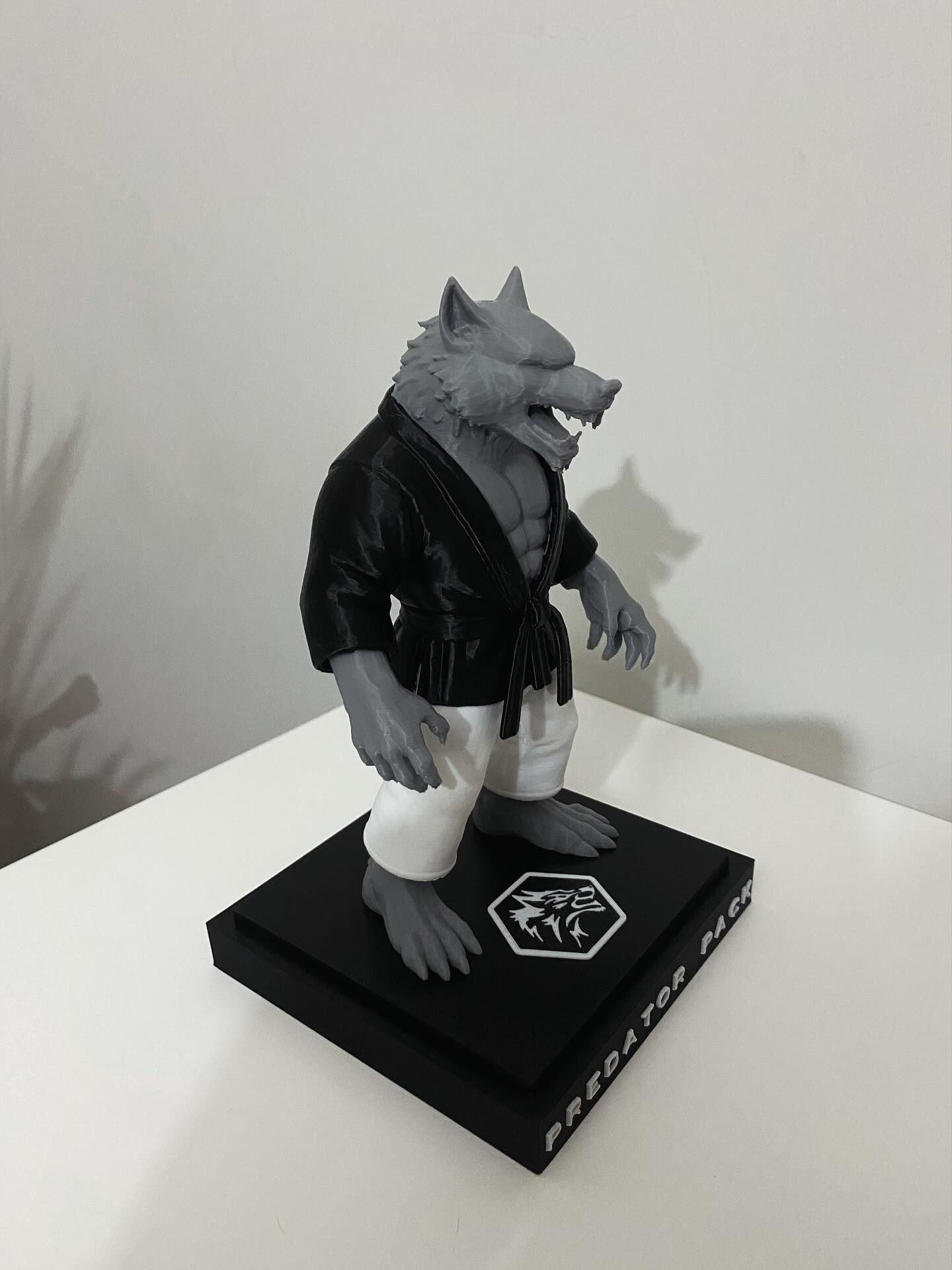 Totem Profissional com Mascote e nome do negócio 2